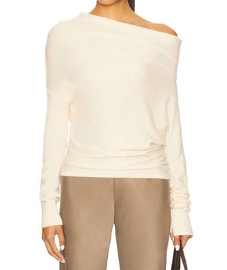 House Of Harlow X Revolve Patricia Sweater In Ecru