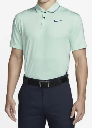 Nike Mens Golf Polo Shirt In Mint Foam