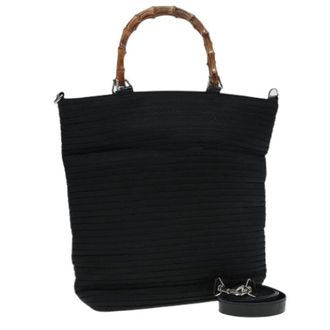 Gucci Pre-owned Vintage tas met bamboe handvat - Dames - Vintage Handtas - Zwart - ONE Size - Bamboe - Vintage