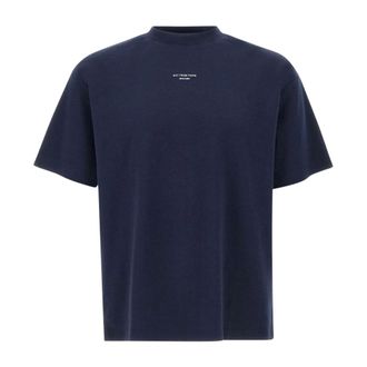 Dr&ocirc;le de Monsieur Tops, Heren, Blauw, XL, Katoen, Klassiek Slogan T-shirt
