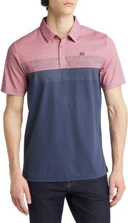 Travis Mathew Lake Life Piqué Polo in Earth Red at Nordstrom Rack, Size Medium