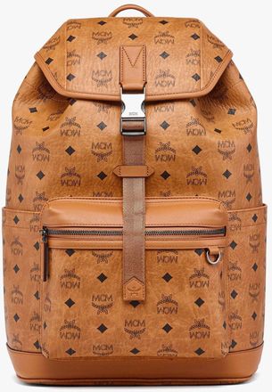 MCM Brandenburg Backpack In Visetos