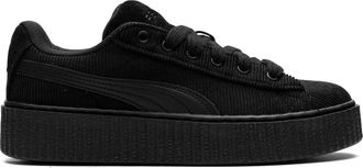 Puma x Fenty Creeper Phatty Triple Black sneakers - women - Rubber/Fabric/Calf Suede - 7.5