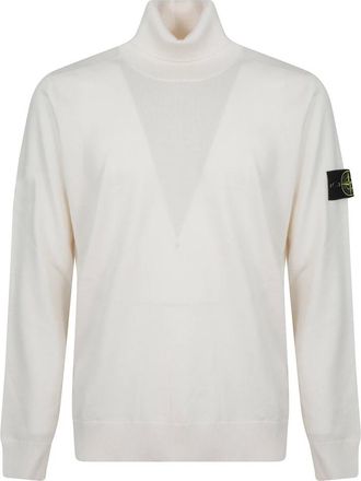 Stone Island Truien - Heren - Coltruien - Beige - 2XL - Truien & Vesten
