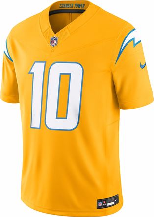 Nike Justin Herbert Los Angeles Chargers Nike Mens Dri-FIT NFL Limited Jersey in Yellow | 31NM0FAL97F-3Y0