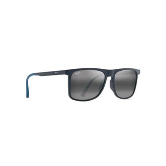 Maui Jim Makamae Zonnebril - unisex - Zonnebrillen - Blauw - 56 MM - Accessoires