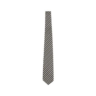 Junya Watanabe Striped Silk Tie