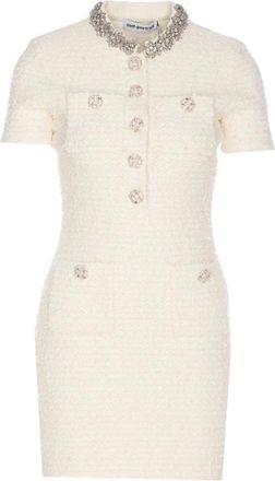 Self Portrait Mujer, Vestidos, Blanco, Talla: S