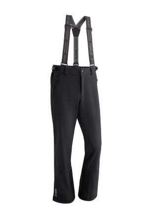 Maier Sports Skihose MAIER SPORTS Lothar 2.0, Herren, Gr. 48, Normalgr&ouml;ssen, schwarz, Vorderseite: 92% Polyester, 8% Elasthan R&uuml;ckseite: 100% Polyester, Hosen Skih