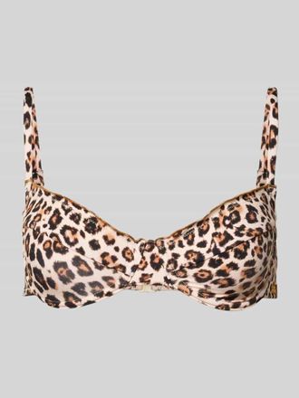 Banana Moon Banana Moon Bikini-Oberteil im Allover-Look Modell JOYO SAVARI in Beige, Gr&ouml;&szlig;e XXL