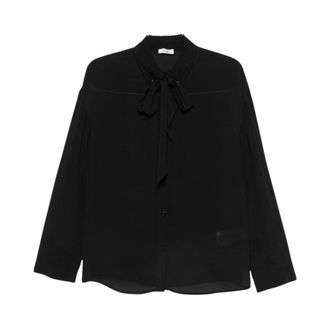 Liu Jo Wf6330 T2578 22222 - female - Liu Jo - Blouses - Black - S - Blouses & Shirts