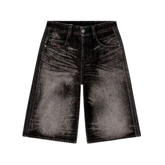 Diesel Denim Shorts, male, Gray, Size: W31 Long Shorts