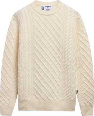 Sebago Classic Cable-Knit Flemish Irish Sweater by Sebago