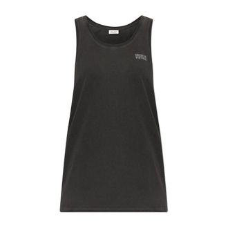 American Vintage Tops, Dames, Grijs, L, Katoen, Pymaz Tank