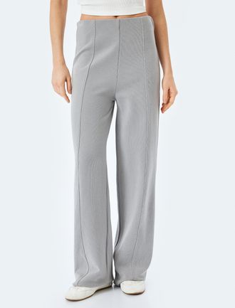 Koton TROUSERS Wide Leg Tracksuit Pants
