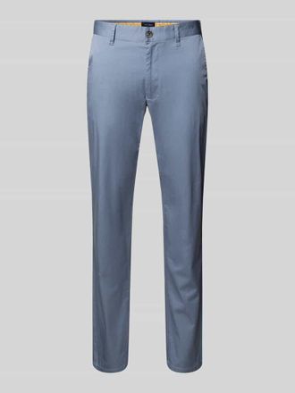 Christian Berg Regular Fit Chino mit Eingrifftaschen in Bleu, Gr&ouml;&szlig;e 28