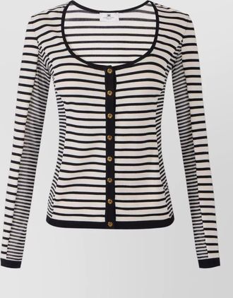 Elisabetta Franchi fine-knit cardigan