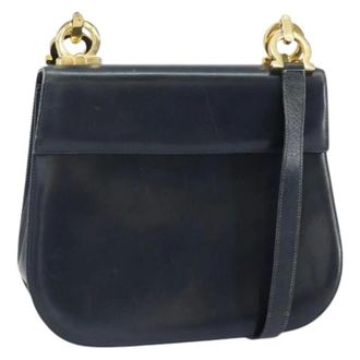 Ferragamo Borsa a spalla in pelle Pre-owned - - Pre-owned - Donna - Blu - ONE SIZE