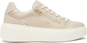 Nero Giardini Platform Sneaker in Champagne at Nordstrom, Size 10Us