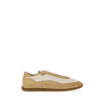 Alexander McQueen Two-tone EC1 Sneakers - Dames - Schoenen - Beige - Maat: 39 EU Leer