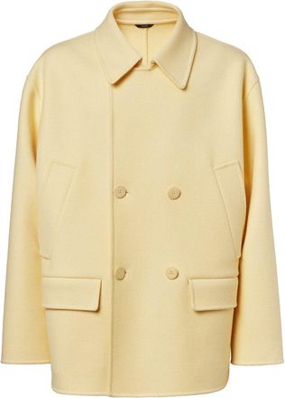 Fendi Double-Breasted Wool Coat-Uomo
