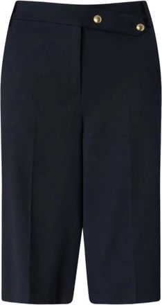 Pinko Lange Shorts - Dames - Korte Broeken - Blauw - S - Korte Broeken