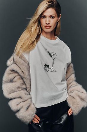 Never Fully Dressed Martini Graphic Tee