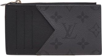 Louis Vuitton Gray Coated Canvas Coin Purse/Coin Case (Pre-Owned)