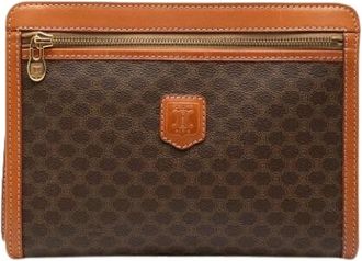 Celine Pre-owned Clutches, female, Brown, Size: ONE SIZE Pre-owned Clutch