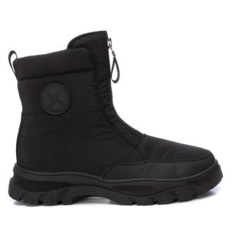 Xti Womens Quilted Finish Booties In Black