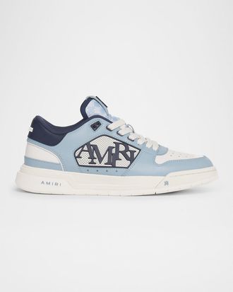 Amiri Mens Classic Low Leather Sneakers