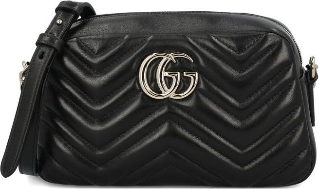 Small GG Marmont Leather Cross Body Bag