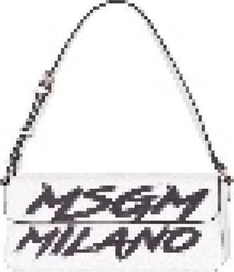 Msgm Msgm, Tassen, unisex, Wit, S, Msgm Tassen.. zwart