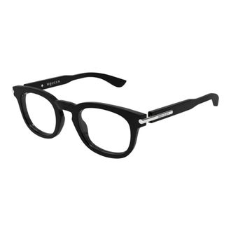 Alexander McQueen Glasses, male, Black, 48 MM, Am0498O Optical Frame