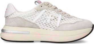 Premiata Sneakers, female, Beige, 7 UK, Light Beige Chunky Sole Trainers