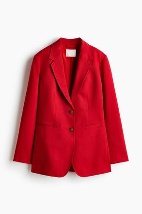 H&M Einreihiger Blazer - Red