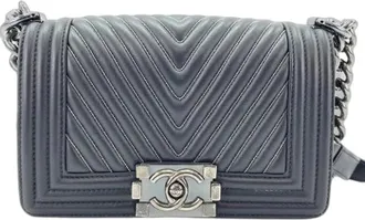 Chanel Vintage, unisex, Zwart, ONE Size, Pre-owned Vintage Schoudertas