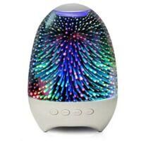 OEM L&aacute;mpara De Noche Bluetooth Crezuo Con Altavoz, Control T&aacute;ctil Y Funciones Multifuncionales