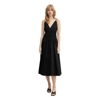 Pinko Pinko - Amie Jurk - Dames - Jurken - Zwart - Maat: S Katoen