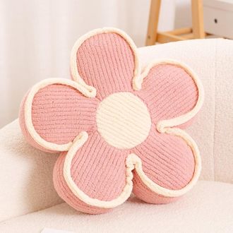 Gabrielle Coj&iacute;n Decorativo Suave Con Forma De Flor, Bonito Coj&iacute;n De Felpa Para Dormitorio, Sof&aacute; Y Cama (50 X 50 Cm)