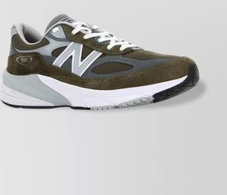 New Balance mesh and suede sneakers 990v6