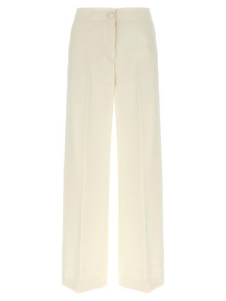 Brioni White Wool Casual Womens Pants