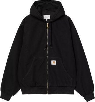 Carhartt Work in Progress Hoodies & sweatvesten, Heren, Zwart, L, Katoen, OG Active Jacket