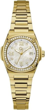 Guess Watches, female, Yellow, Size: ONE SIZE Elegant Stainless Steel Dress Watch