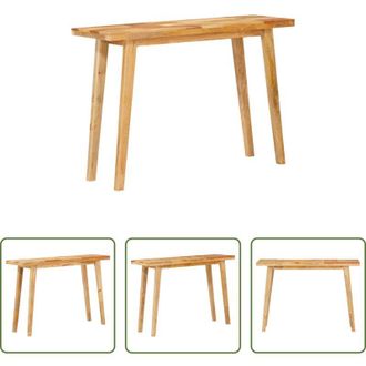 vidaXL vidaXL Tavolo da pranzo naturale - Tavolo da Pranzo Naturale 100 x 35 x 75 cm