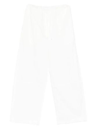 Paris Georgia Uma drawstring trousers - White