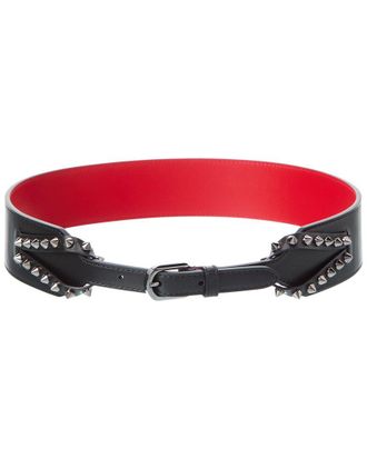 Christian Louboutin Cabata Leather Belt