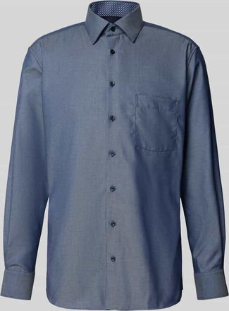 Eterna Modern Fit Business-Hemd mit Kentkragen in Royal, Größe 39