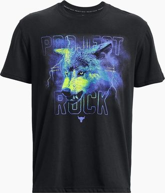 Under Armour Mens Plus Ruched Relaxed Fit T-Shirt - Black - Size: 40