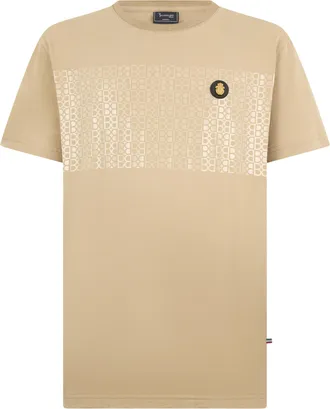 Billionaire Boys Club Round Neck T-Shirt Stripe Monogram